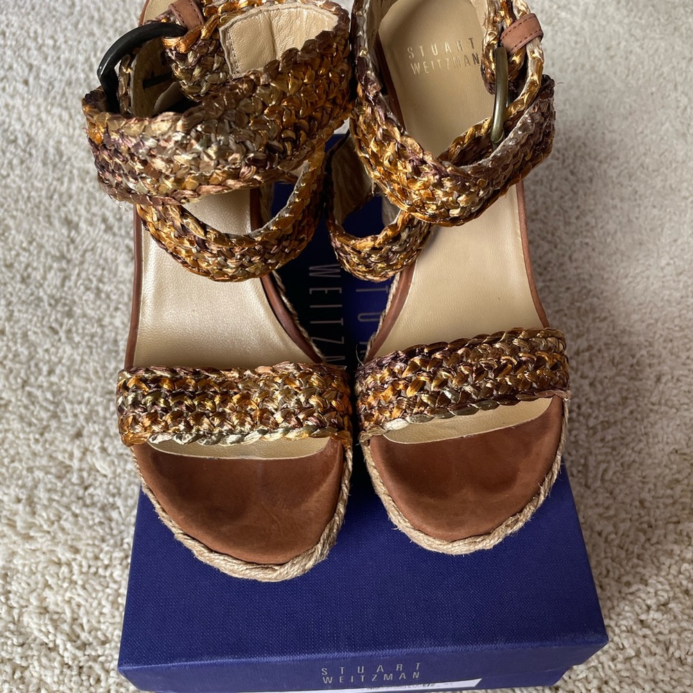 Stuart Weitzman Giltalex Platform Espadrilles - image 2